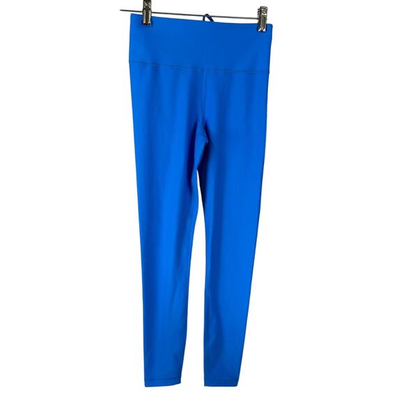 Athleta Interval Leggings Bright Blue Women's Size XS New With Tags Condition - Picture 1 of 10